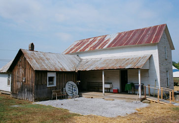 back of house- before